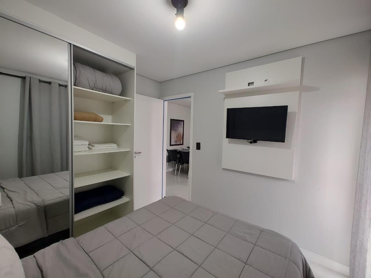 Apto Com Lazer Completo, Piscina, Ar, Mercadinho E Pet Friendly A 1 Min Da Praia Praia Grande (Santos) Exterior foto